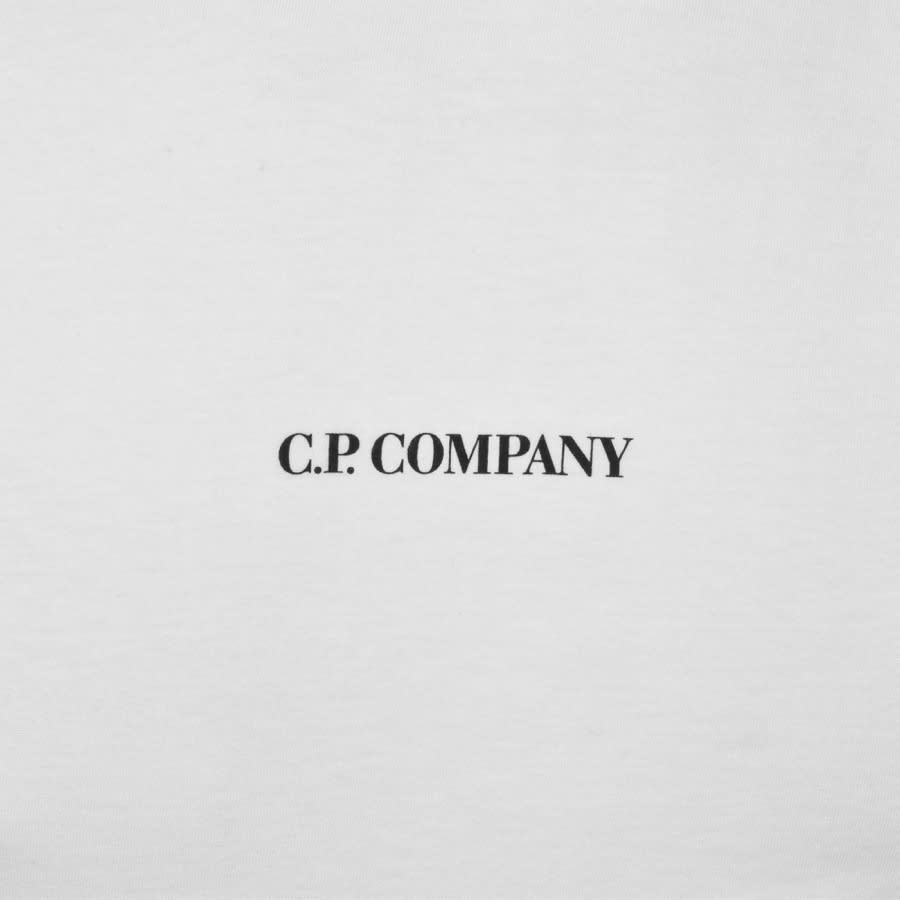 Alternative Image for ProductCP Company Logo T Shirt White3